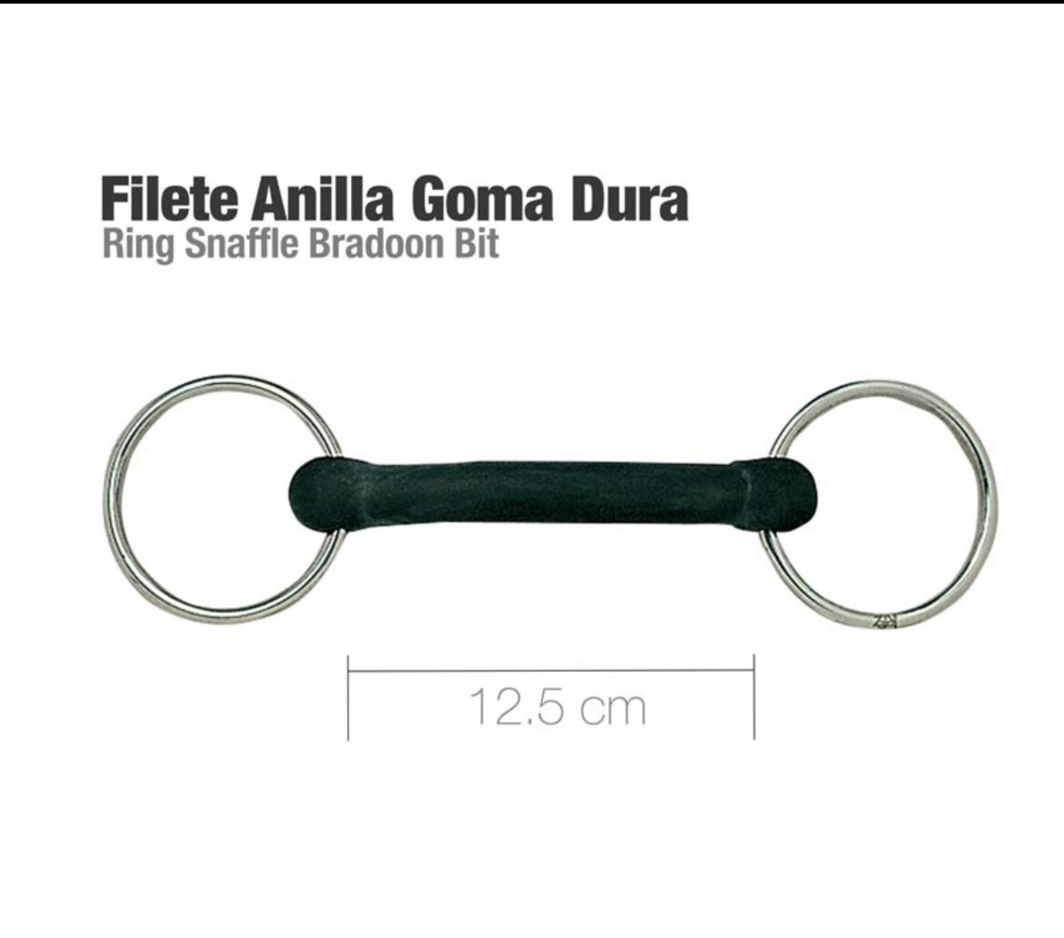 FILETE ANILLA GOMA DURA INOXIDABLE - 2